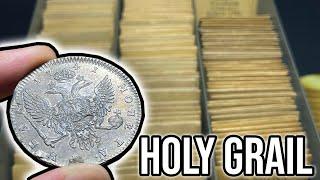 THE HOLY GRAIL?!? Multiple $10,000+ Items Found In Old World Coin Collection - High End Unboxing