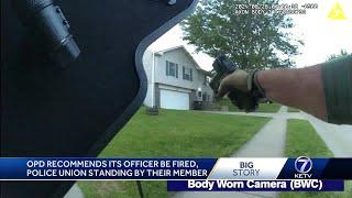 OPD recommends its officer be fired, police union standing by their member