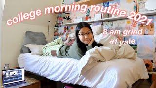 COLLEGE MORNING ROUTINE AT YALE UNIVERSITY 2021