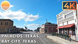 Palacios, Texas to Bay City, Texas! Drive with me!