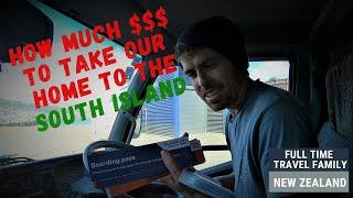 HOW MUCH DOES IT COST NORTH ISLAND TO SOUTH ISLAND WITH OUR CARAVAN AND TRUCK | BLUEBRIDGE FERRY