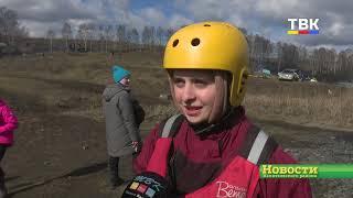 Туристы-водники из НСО покорили большую воду под деревней Ургун