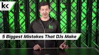 5 Biggest Mistakes That Corporate DJs Make