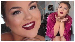 GRWM | Fall Makeup + Plus Size Outfit