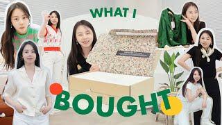 What I Bought. 여름 해외직구템 하울! 근데 이제 성공템과 실패템을 곁들인…  (ft. 매치스패션, SSENSE) | 반팔셔츠, 팬츠, 운동화, 스카프, 귀걸이