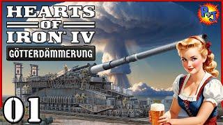 Let's Play Hearts of Iron 4 Götterdämmerung | HOI4 Germany Gameplay Episode 1