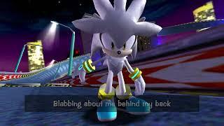 Silver The Hedgehog Disturbs it