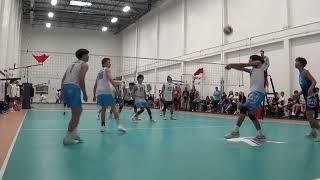 Matthew Kong #1/OH/16yrs, WCVBA Volleyball Highlights, Fall 2024, Part 2