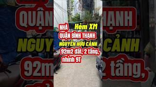 Nhà Bình Thạnh, Nguyễn Hữu Cảnh, 92m2 đất,2 tầng, nhỉnh 9 tỷ 093 9945828 #nhaquanbinhthanh