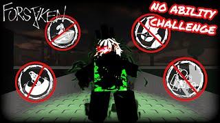 WINNING WITHOUT USING ABILITIES ON EVERY KILLER! | Roblox Forsaken