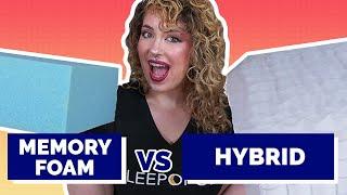 Memory Foam Vs Hybrid - Which Mattress Is Right For You?