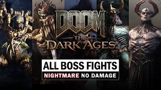 DOOM The Dark Ages - All Boss Fights: No Damage (Nightmare Difficulty) & Ending