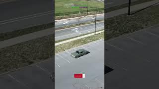 When the Drone SPOTS AN AWESOME MUSTANG  #1965mustang #mustanggt