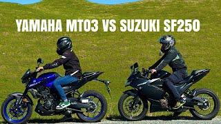 GLENORCHY RIDE / SUZUKI SF250 VS YAMAHA MTO3!