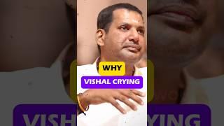 Why South Actor Vishal Crying On Stage?  #Vishal