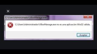 No es Una Aplicación Win32 válida *SOLUCIÓN* 2020