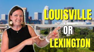 Battle of the Bluegrass...Living in Louisville VS Living in Lexington