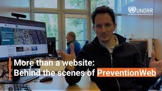 More than a website: Behind the scenes of PreventionWeb | UNDRR