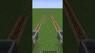 самые быстрые рельсы в майнкрафте #shorts #minecraft