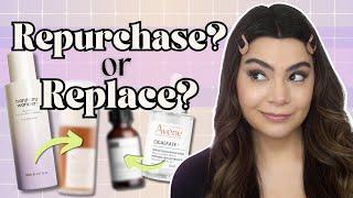 Skincare Empties + Newbies | Repurchase or Replace?