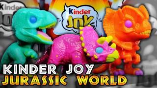 TOTAL KRANK! JURASSIC WORLD KINDER JOY 2024 Funko POP | Bekommen wir ALLE  Figuren zusammen