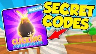 *NEW* CLICKING CHAMPIONS SECRET CODES - Our Secret Pet Code!