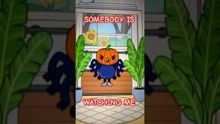 SOMEBODY IS WATCHING ME! #halloween #tocaboca #shorts #poppysophie