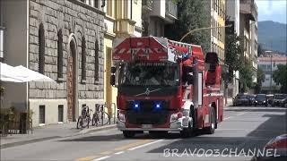 NEW - AutoScala Volvo FE 350 Vigili del Fuoco Firenze in sirena