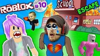 CHASE STOLE MY BEST FRIEND! Roblox #10: ESCAPE from SCHOOL OBBY! (FGTEEV Weird Roleplay)