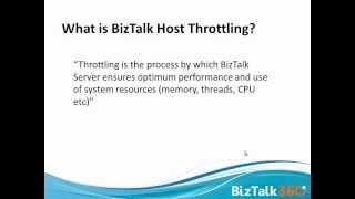 What is BizTalk Server Throttling?