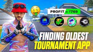 Playing 24 Hours In Oldest Tournament App Of Free Fire | Solo Tournament Gameplay