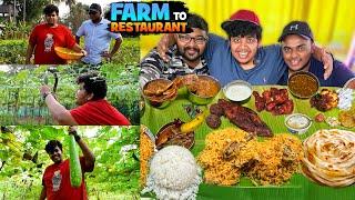 Rajabhogam வாழையிலை விருந்து | FARM TO TABLE - Irfan's View