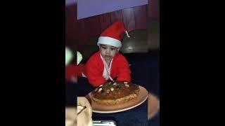 Reyansh First Christmas  #shorts #christmas #baby #song #reyansh #video #cake #shots #shortsfeed