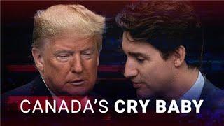 Humiliated Justin Trudeau cries on camera after heated conversation with Trump