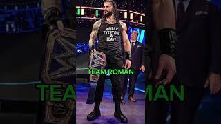 WAIT FOR TEAM ROMAN  #wwe #wrestling