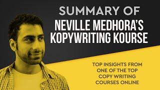 Summary of Neville Medhora's Kopywriting Kourse