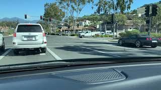 Driving around Laguna Niguel and Aliso Viejo with client