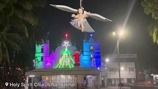  Holy Spirit Church, Nandakhal | Christmas 2024 Decorations | Vasai Live News