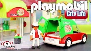 Playmobil City Life Store / Shop Collection!  Pizzeria, Pet Store, Fast Food Restaurant and More!!