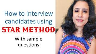 Star Interview Method with Sample Questions