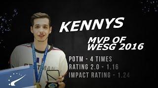 kennyS - HLTV MVP by ZOWIE of WESG 2016