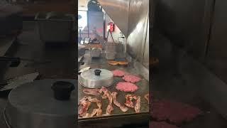 Cooking at HD’s Onion Burger in Oklahoma City ‍‍ #cooking #meat #food #raw #footage