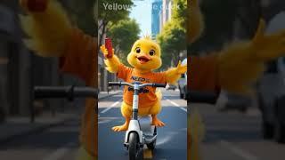 The warm-hearted gift from the duckling!#shorts #duck #cuteanimals #ducklings