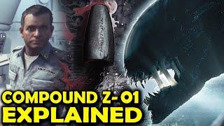 What is Compound Z01 in Alien Romulus? Rook Scene Explained - Alien Lore - Offspring Hybrid