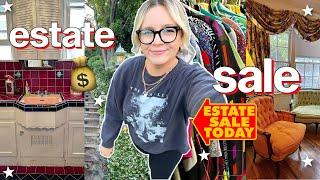 come to an estate sale in LA with me!  (designer, vintage, and more!)