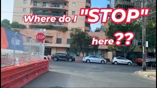 How to Deal with a "Stop Sign" with "No Lines" ??