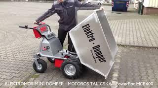 ELEKTROMOS MINI DÖMPER   MOTOROS TALICSKA   PowerPac MCE 400