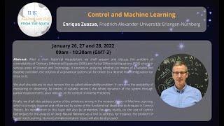 Enrique Zuazua (FAU) - Control and Machine Learning II