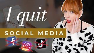 I Quit Social Media | Why I closed my Facebook and Instagram