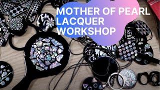 Vlog: Korean Mother-of-Pearl Lacquerware DIY Workshop at Yongsan Crafts Museum